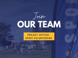 We are hiring! Project Officer – Sport Volunteering