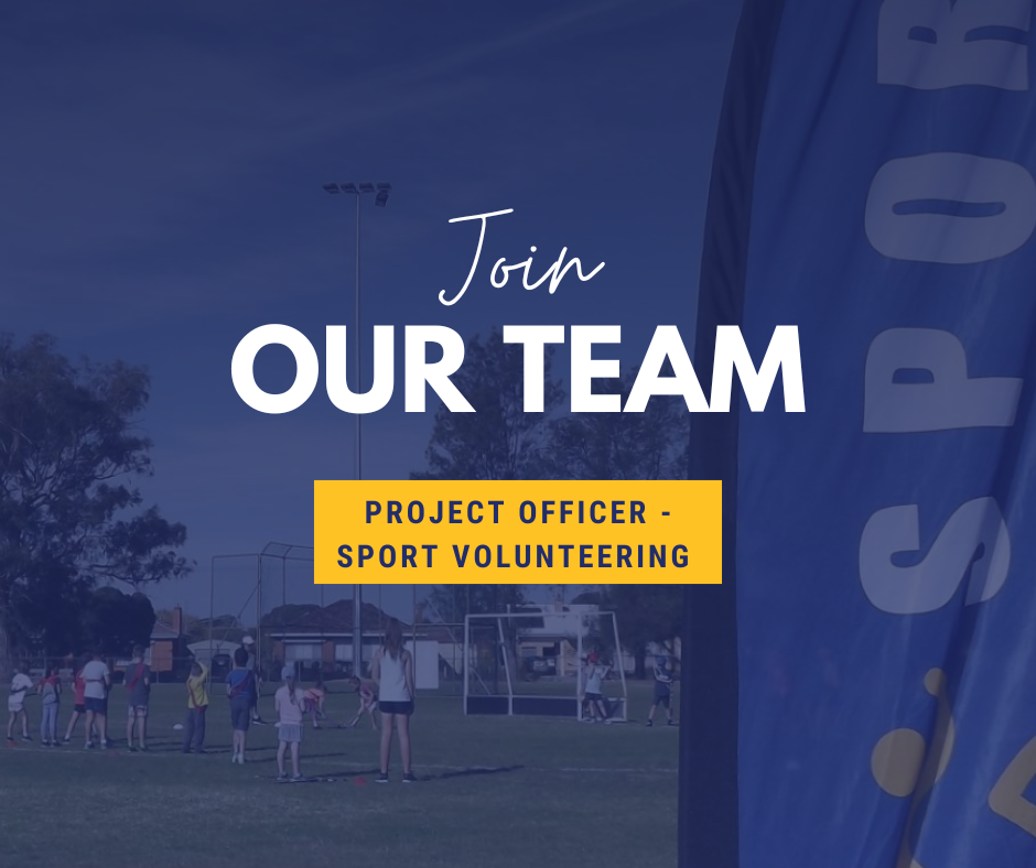 We are hiring! Project Officer – Sport Volunteering